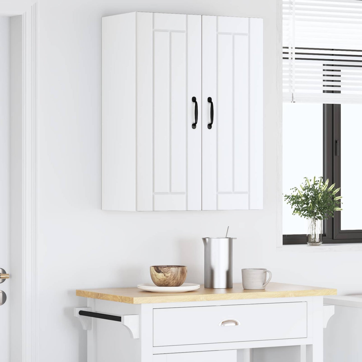 Küchenschrank 2 pcs Weiß 30 x 31 x 80 cm Holzwerkstoff