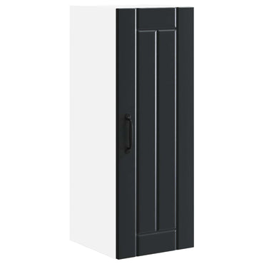 vidaXL Küchenschrank Schwarz 30 x 31 x 80 cm Holzwerkstoff