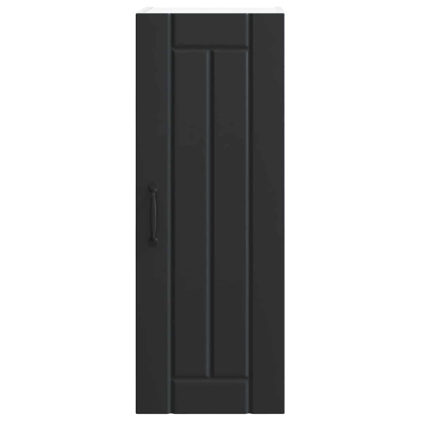 vidaXL Küchenschrank 2 pcs Schwarz 30 x 31 x 80 cm Holzwerkstoff