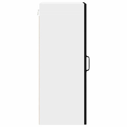 vidaXL Küchenschrank 2 pcs Schwarz 30 x 31 x 80 cm Holzwerkstoff