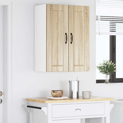 vidaXL Küchenschrank 2 pcs Sonoma-Eiche 30 x 31 x 80 cm Holzwerkstoff