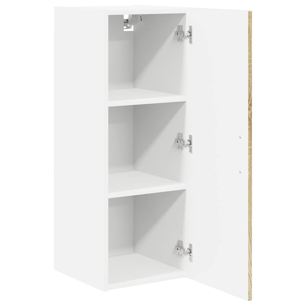 vidaXL Küchenschrank 2 pcs Sonoma-Eiche 30 x 31 x 80 cm Holzwerkstoff