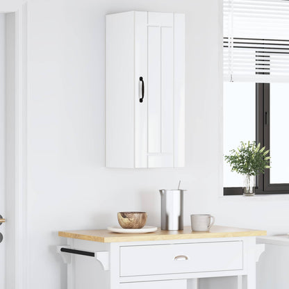 vidaXL Küchenschrank Hochglanz Weiß 30 x 31 x 80 cm Holzwerkstoff