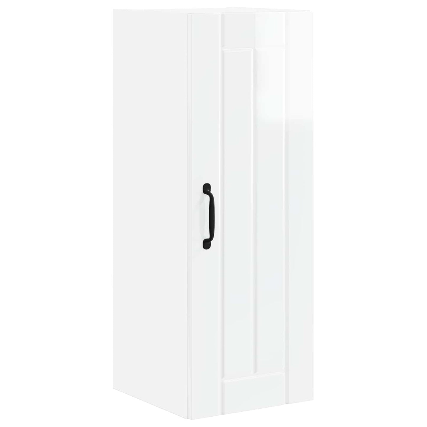 vidaXL Küchenschrank Hochglanz Weiß 30 x 31 x 80 cm Holzwerkstoff