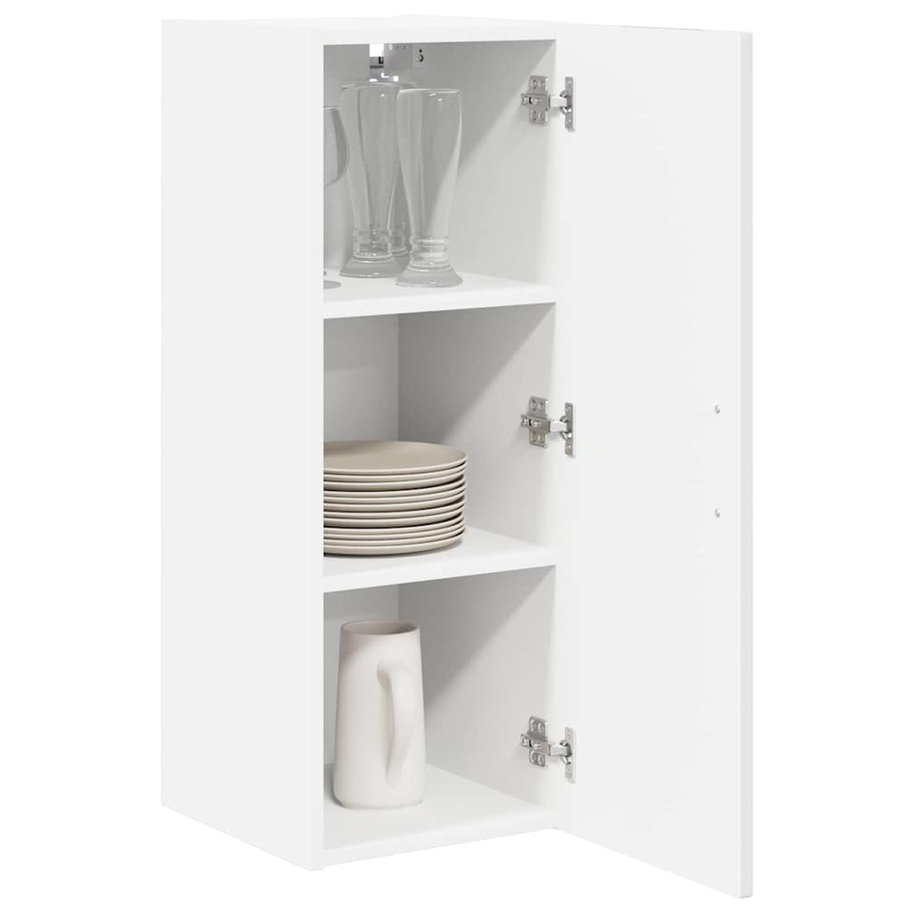 vidaXL Küchenschrank Hochglanz Weiß 30 x 31 x 80 cm Holzwerkstoff