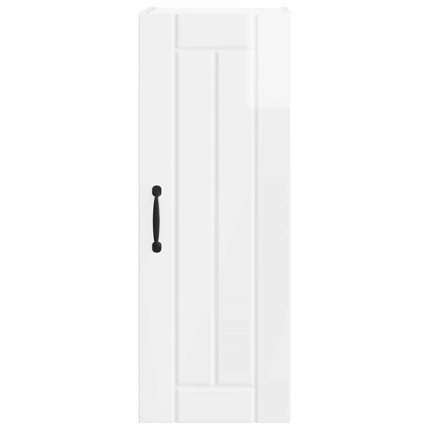 vidaXL Küchenschrank 2 pcs Hochglanz Weiß 30 x 31 x 80 cm