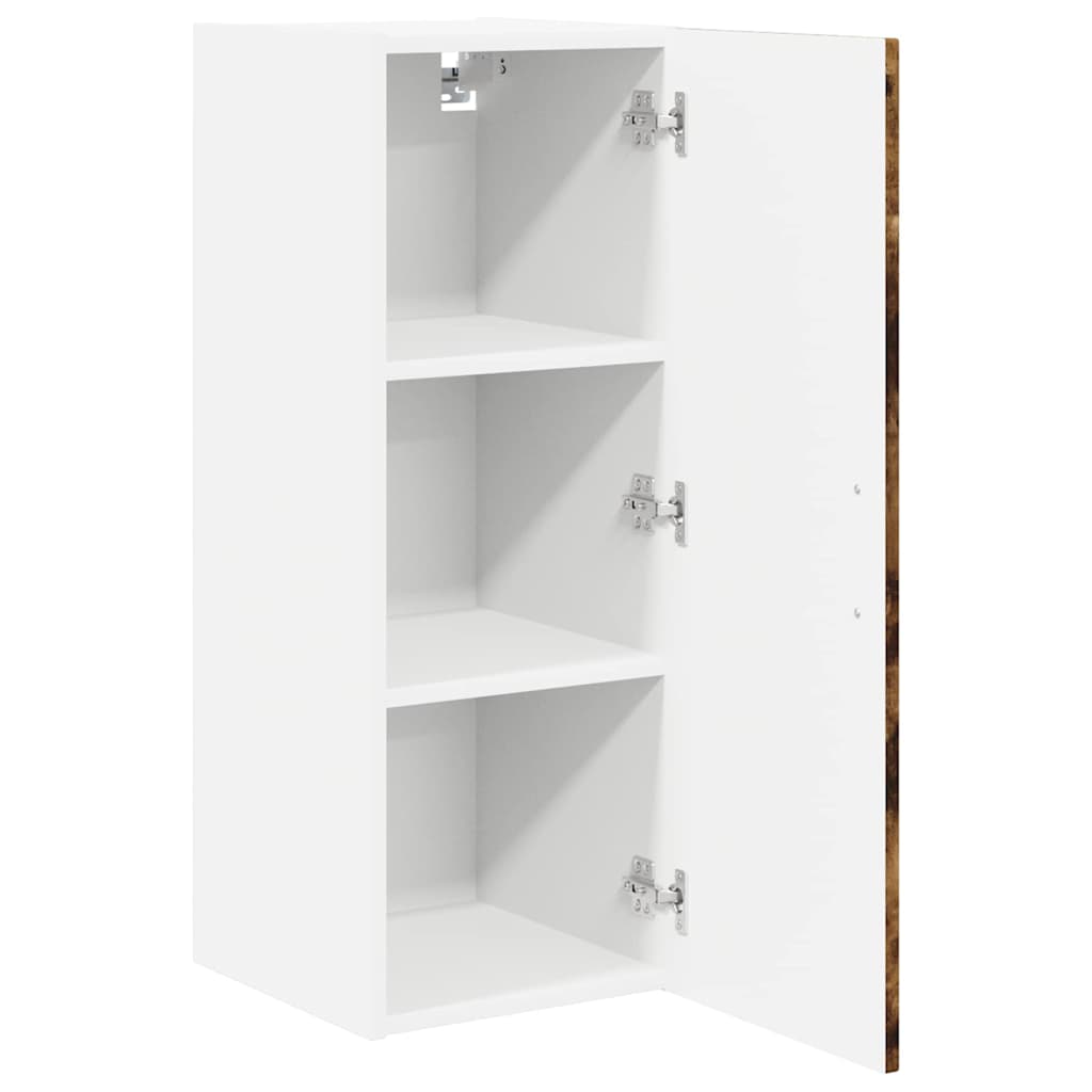 vidaXL Meuble de cuisine chêne fumé 30 x 31 x 80 cm bois d'ingénierie