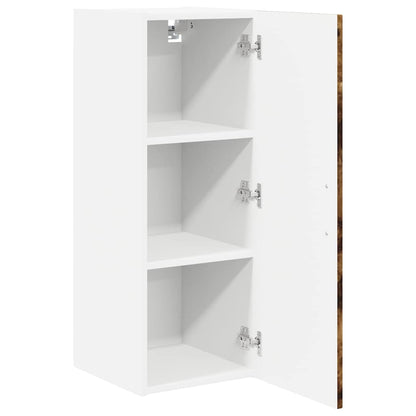 vidaXL Meuble de cuisine chêne fumé 30 x 31 x 80 cm bois d'ingénierie