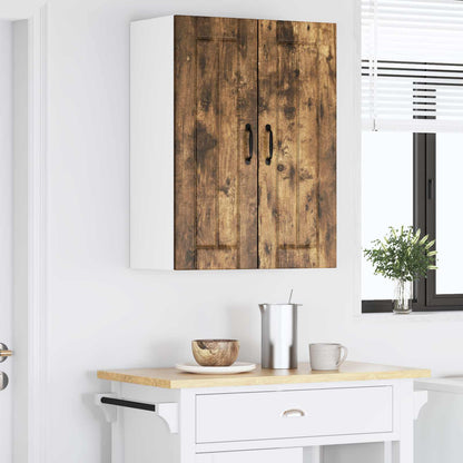 vidaXL Küchenschrank 2 pcs Geräucherte Eiche 30 x 31 x 80 cm