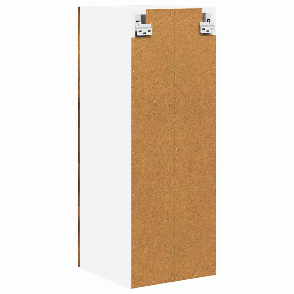 vidaXL Küchenschrank 2 pcs Geräucherte Eiche 30 x 31 x 80 cm
