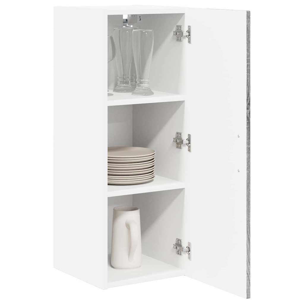 vidaXL Küchenschrank Graues Sonoma 30 x 31 x 80 cm Holzwerkstoff
