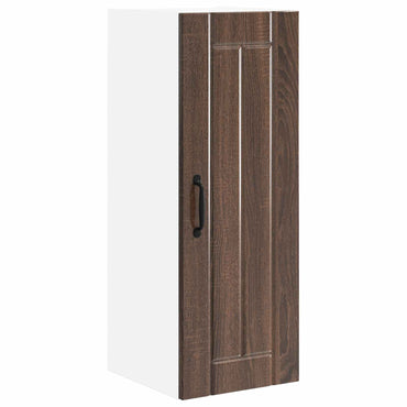 vidaXL Meuble de cuisine aspect chêne marron 30 x 31 x 80 cm Bois d'ingénierie