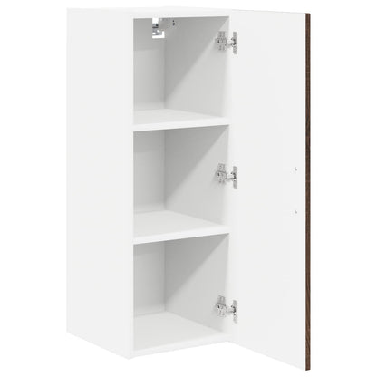 vidaXL Meuble de cuisine 2 pcs marron aspect chêne 30 x 31 x 80 cm