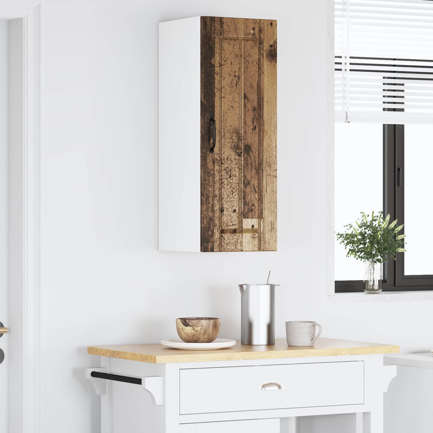 Küchenschrank Altholz 30 x 31 x 80 cm Holzwerkstoff