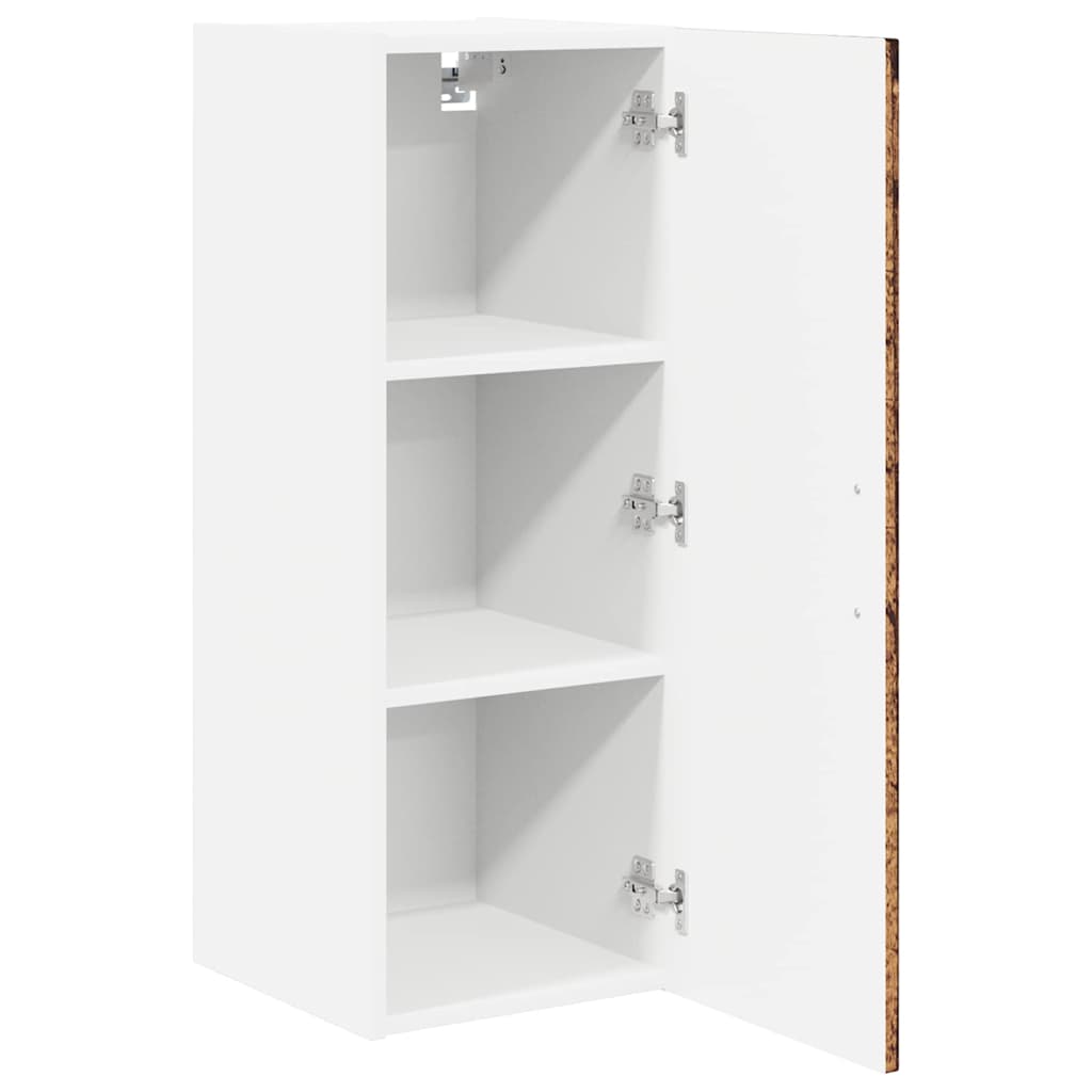 vidaXL Küchenschrank 2 pcs Altholz 30 x 31 x 80 cm Holzwerkstoff