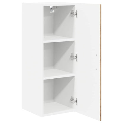 vidaXL Meuble haut de cuisine 2 pcs Chêne artisan 30 x 31 x 80 cm Bois d'ingénierie