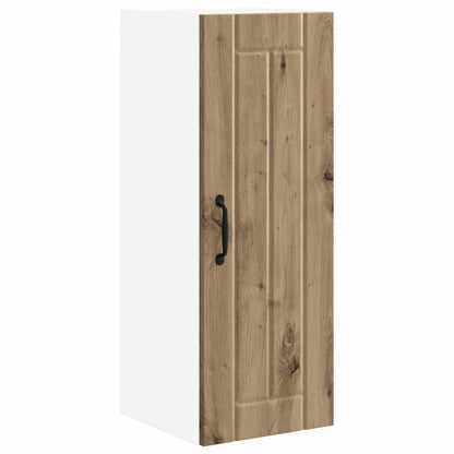 vidaXL Meuble haut de cuisine 2 pcs Chêne artisan 30 x 31 x 80 cm Bois d'ingénierie
