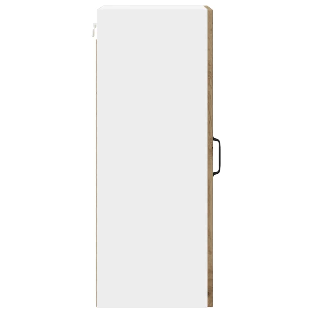 vidaXL Meuble haut de cuisine 2 pcs Chêne artisan 30 x 31 x 80 cm Bois d'ingénierie