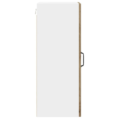 vidaXL Meuble haut de cuisine 2 pcs Chêne artisan 30 x 31 x 80 cm Bois d'ingénierie