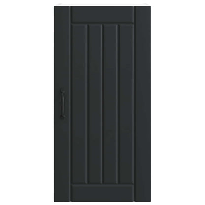 vidaXL Küchenschrank Schwarz 40 x 31 x 80 cm Holzwerkstoff