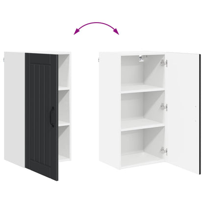 vidaXL Küchenschrank Schwarz 40 x 31 x 80 cm Holzwerkstoff