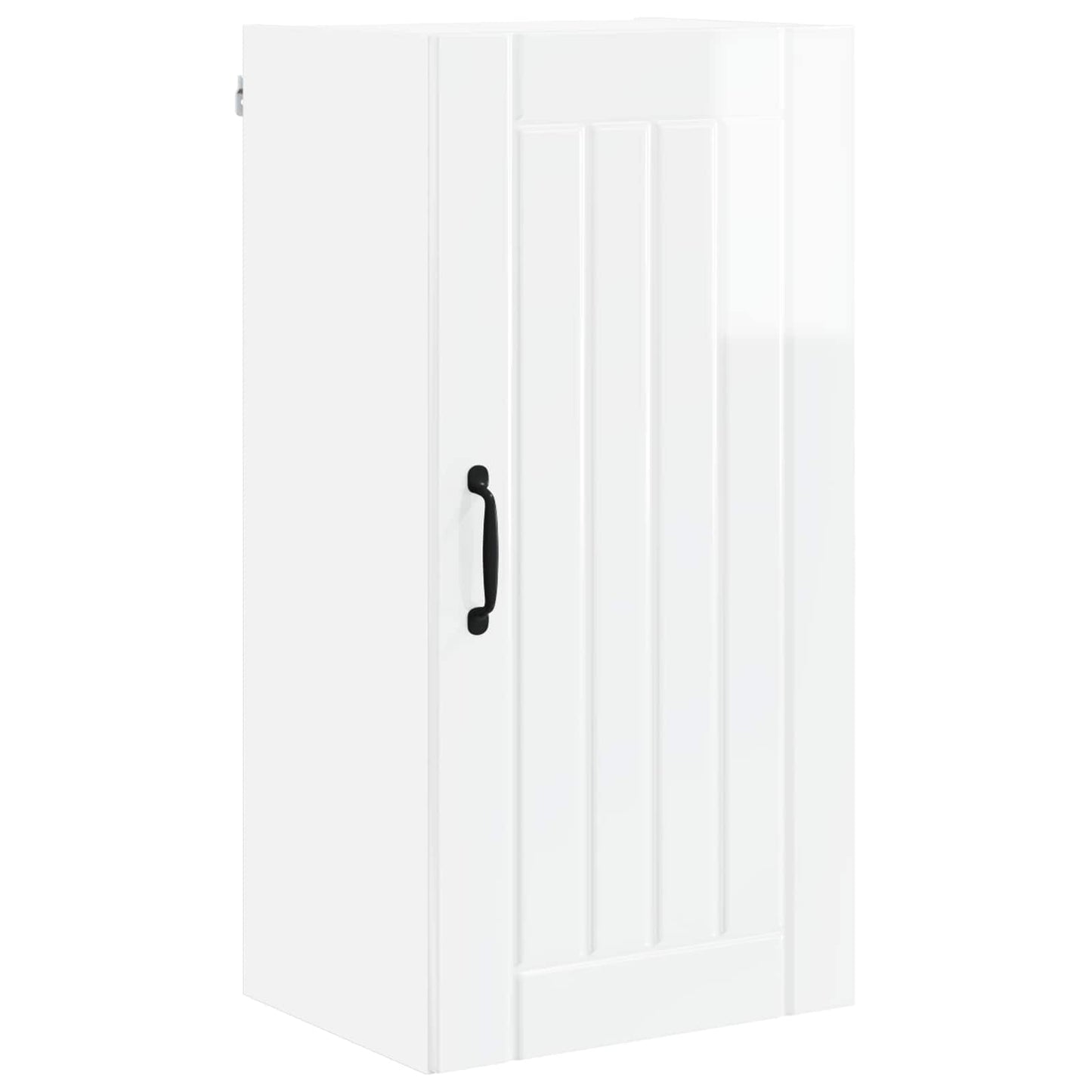 vidaXL Meuble Haut Cuisine Blanc Brillant 40 x 31 x 80 cm Bois d'ingénierie