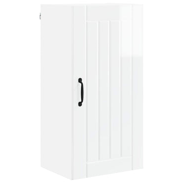 vidaXL Meuble Haut Cuisine Blanc Brillant 40 x 31 x 80 cm Bois d'ingénierie
