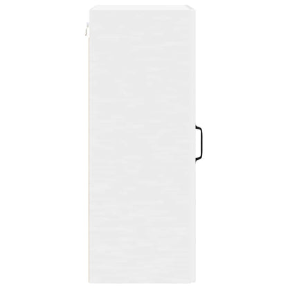 vidaXL Meuble Haut Cuisine Blanc Brillant 40 x 31 x 80 cm Bois d'ingénierie