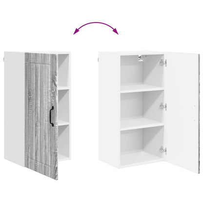vidaXL Armoire de cuisine Gris Sonoma 40 x 31 x 80 cm Bois d'ingénierie