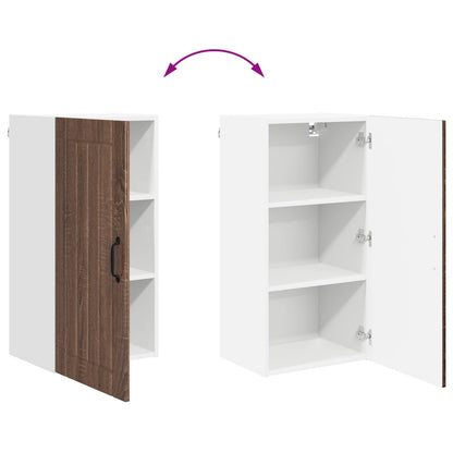 Küchenschrank Braun Eichen-Optik 40 x 31 x 80 cm Holzwerkstoff