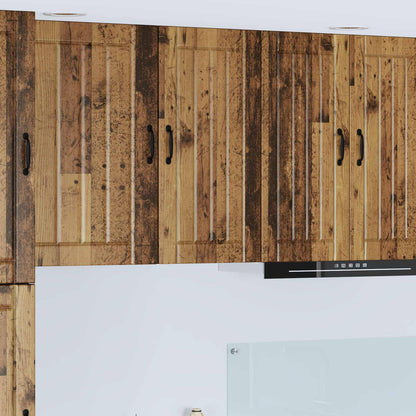 vidaXL Meuble haut de cuisine en bois de récupération 40 x 31 x 80 cm en bois d'ingénierie