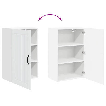 vidaXL Meuble de cuisine blanc 50 x 31 x 80 cm en bois d'ingénierie