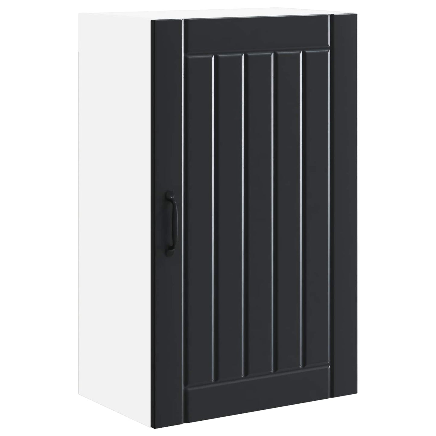 vidaXL Meuble de cuisine noir 50 x 31 x 80 cm en bois d'ingénierie