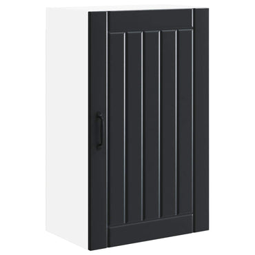 vidaXL Meuble de cuisine noir 50 x 31 x 80 cm en bois d'ingénierie