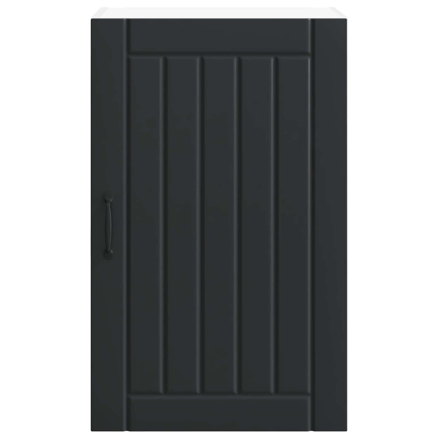vidaXL Meuble de cuisine noir 50 x 31 x 80 cm en bois d'ingénierie