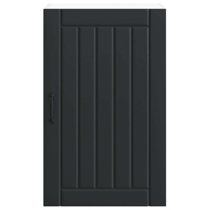 vidaXL Meuble de cuisine noir 50 x 31 x 80 cm en bois d'ingénierie