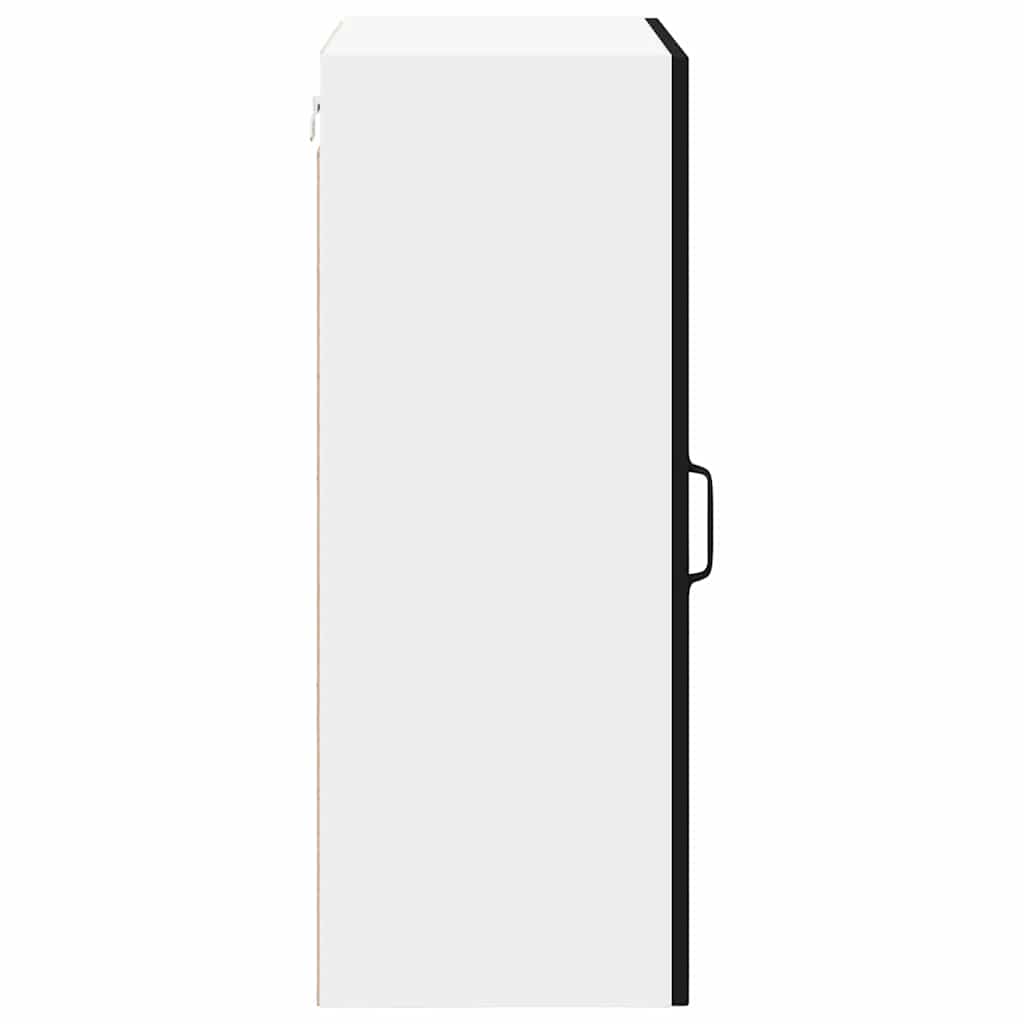 vidaXL Meuble de cuisine noir 50 x 31 x 80 cm en bois d'ingénierie