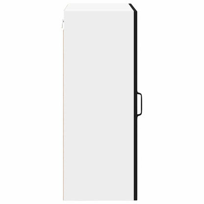 vidaXL Meuble de cuisine noir 50 x 31 x 80 cm en bois d'ingénierie