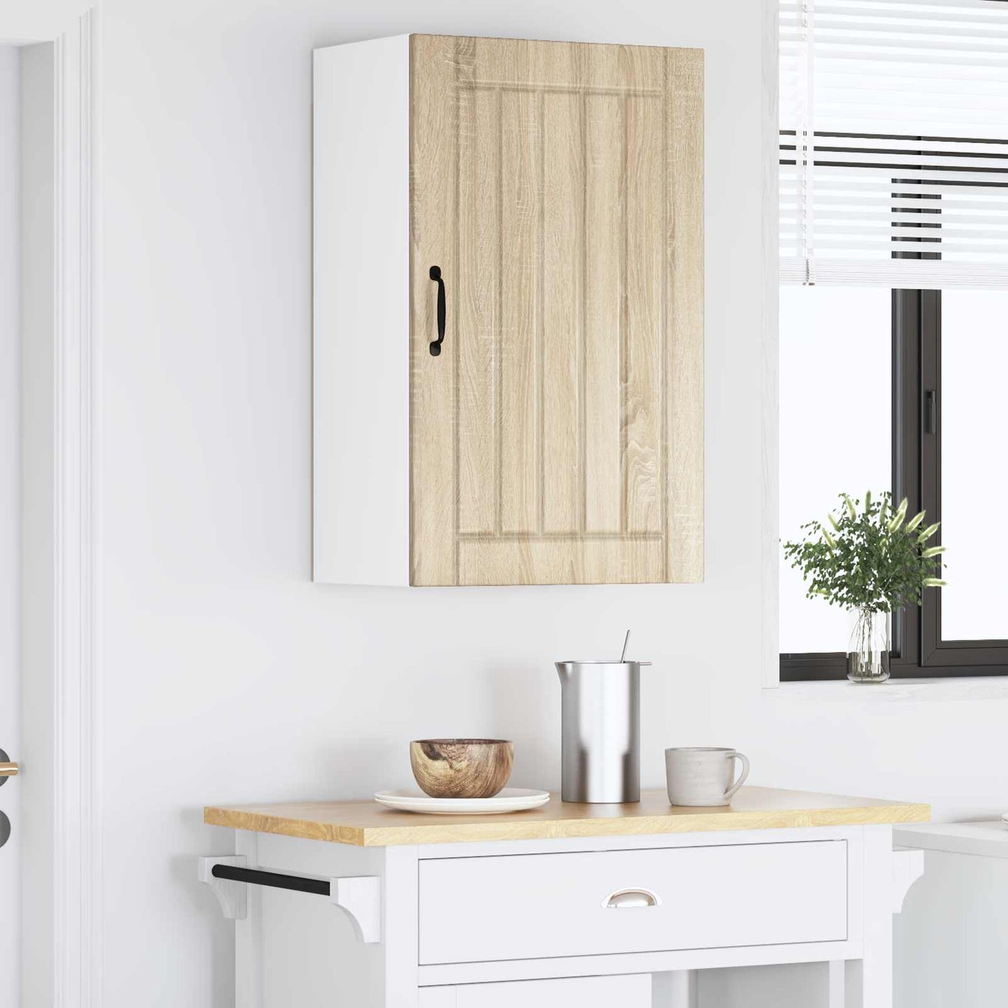vidaXL Meuble bas de cuisine chêne Sonoma 50 x 31 x 80 cm en bois d'ingénierie