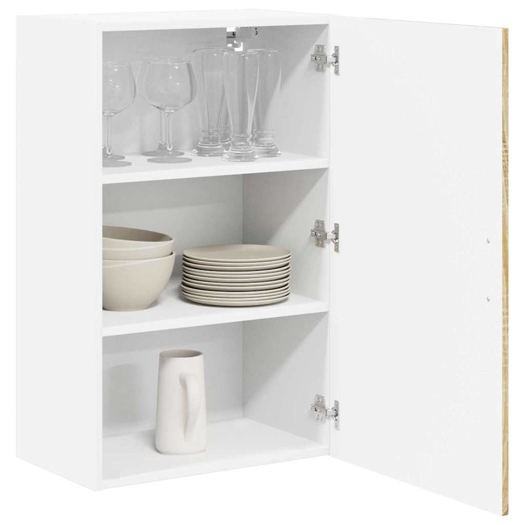 vidaXL Meuble bas de cuisine chêne Sonoma 50 x 31 x 80 cm en bois d'ingénierie