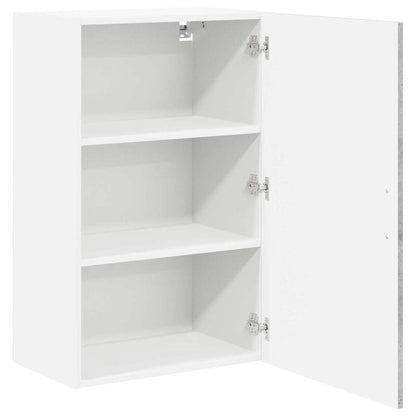 vidaXL Meuble de cuisine gris béton 50 x 31 x 80 cm, en bois d'ingénierie