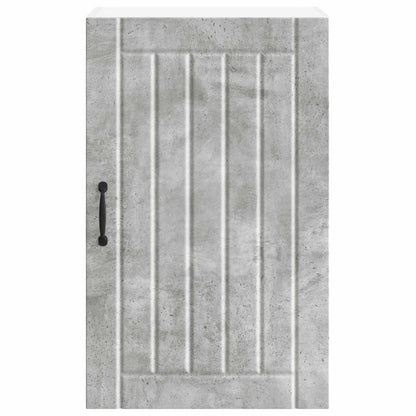 vidaXL Meuble de cuisine gris béton 50 x 31 x 80 cm, en bois d'ingénierie