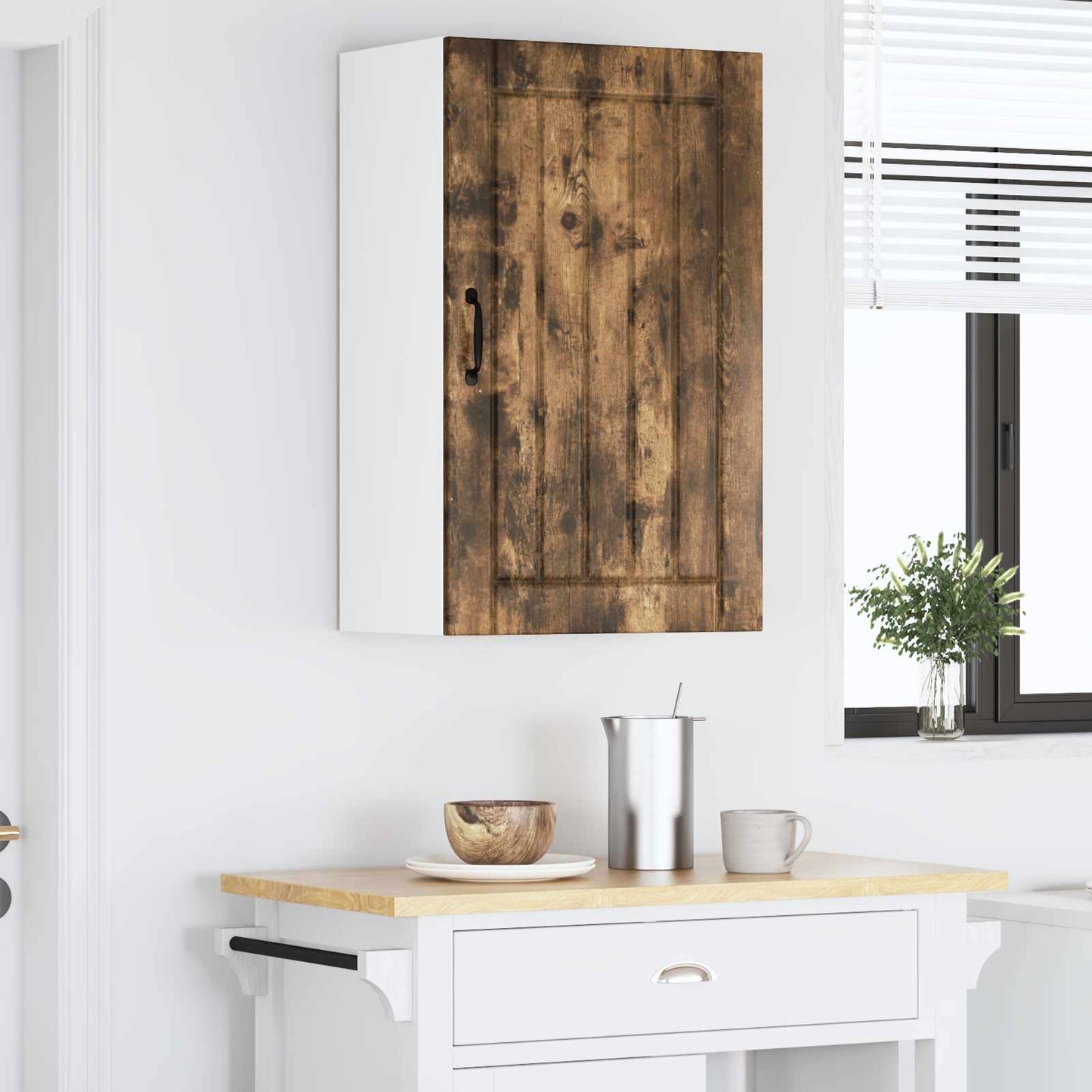 Küchenschrank Geräucherte Eiche 50 x 31 x 80 cm Holzwerkstoff