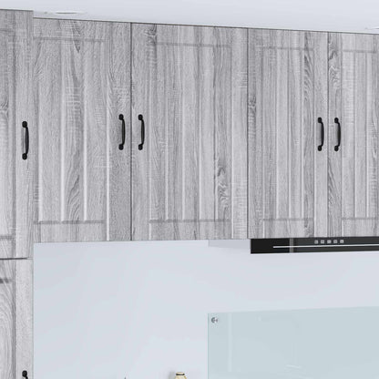 vidaXL Küchenschrank Graues Sonoma 50 x 31 x 80 cm Holzwerkstoff