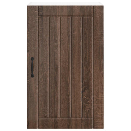 vidaXL Küchenschrank Braun Eichen-Optik 50 x 31 x 80 cm Holzwerkstoff
