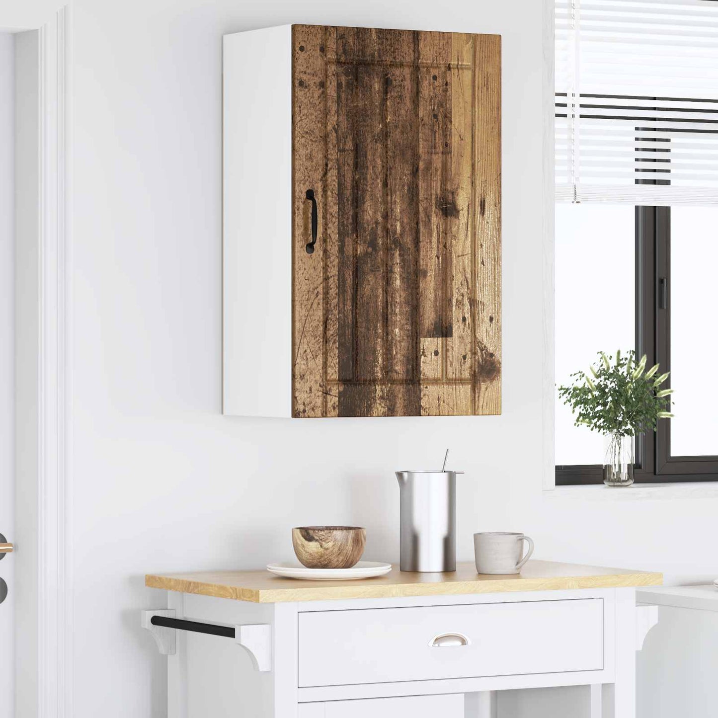 vidaXL Küchenschrank Altholz 50 x 31 x 80 cm Holzwerkstoff