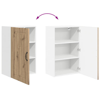 vidaXL Küchenschrank Artisan-Eiche 50 x 31 x 80 cm Holzwerkstoff