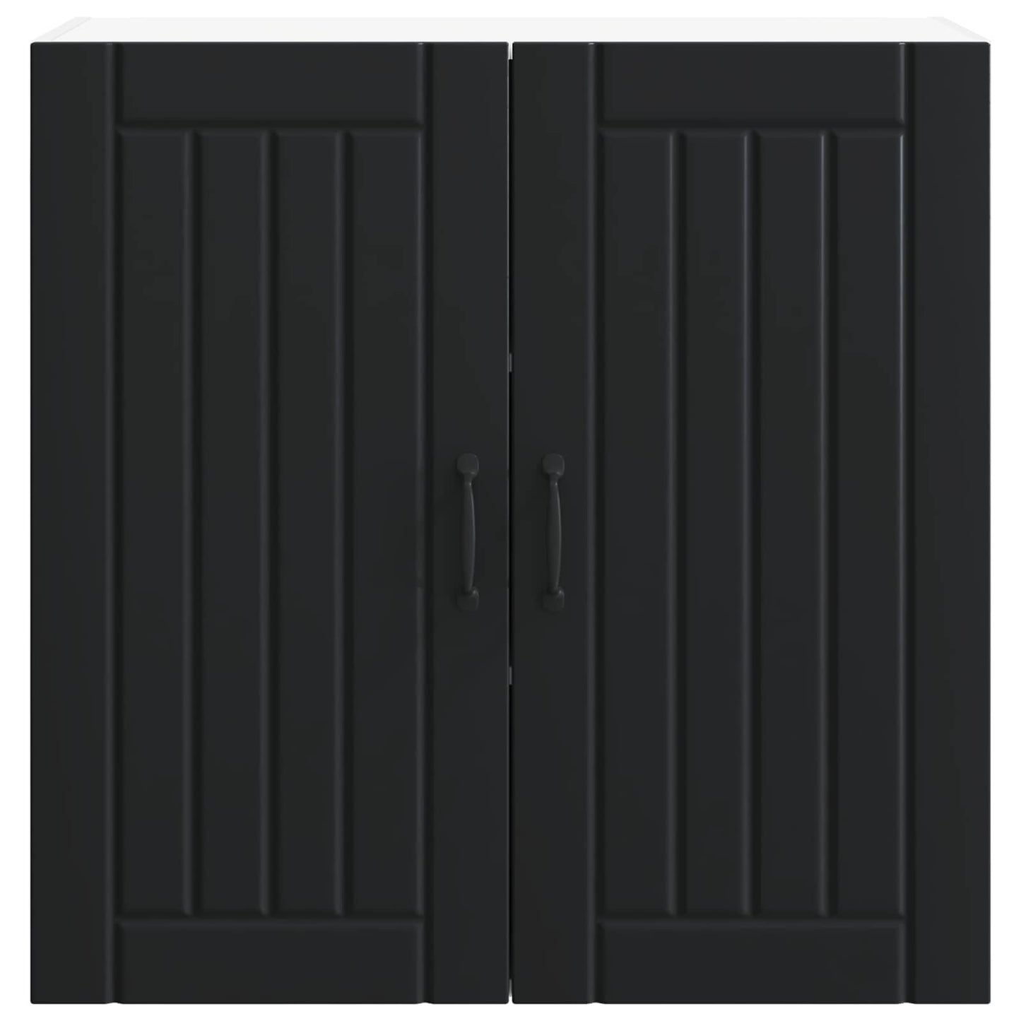 Küchenschrank Schwarz 80 x 31 x 80 cm Holzwerkstoff