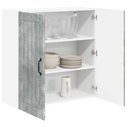 vidaXL Küchenschrank Beton Grau 80 x 31 x 80 cm Holzwerkstoff