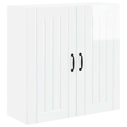 vidaXL Küchenschrank Hochglanz Weiß 80 x 31 x 80 cm Holzwerkstoff